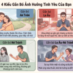 4 Kiểu Gắn Bó Ảnh Hưởng Tình Yêu
