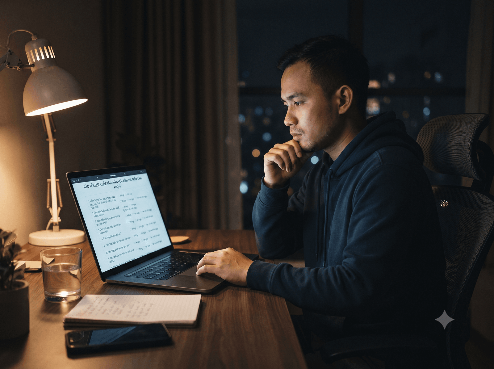 Bài test trầm cảm PHQ-9 online miễn phí
