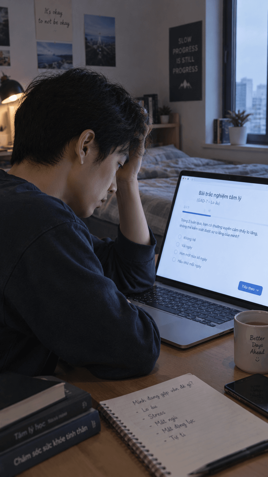 Bài test tâm lý online miễn phí trên điện thoại